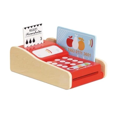 Imagen de Le Toy Van Datáfono de madera Colección Honeybake Juego imaginativo Accesorio para mercado A partir +3 años