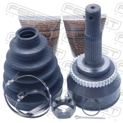 Imagen de FEBEST 0210 N16A44 Articulación, árbol de transmisión Eje delantero, lado rueda