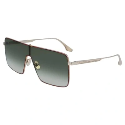 Imagen de Victoria Beckham VB238S Sunglasses, 700 Gold/Khaki, 58 Women&#039;s