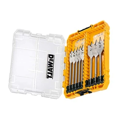 Imagen de DeWalt DT70750 QZ Toughcase: Juego de 8 brocas Para madera taladro y atornillador