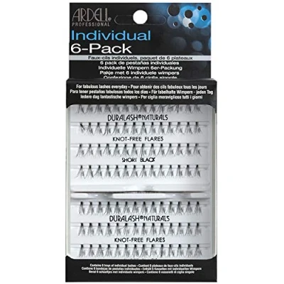 Imagen de Ardell, Tratamiento para pestañas (6 Pack Knot Free Individuals Short Black) 25 gr.
