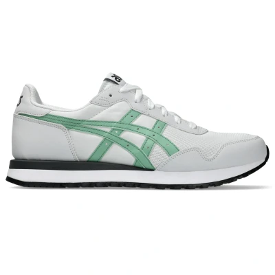 Imagen de Asics Sportstyle Tiger Runner II Unisex Zapatillas, Talla: 40.5, White/dark mint Piel de imitación/tela