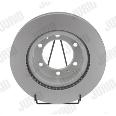 Imagen de JURID 563726JC Disco de freno 319 28 6 140 ventilado revestido sin tornillos TOYOTA: Hilux VIII Pick up
