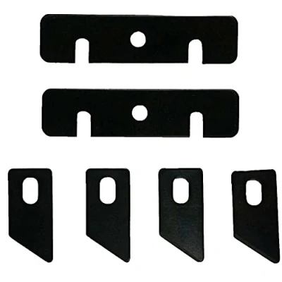Imagen de Virutex 2850083 Juego 6 Cuchillas perfilador AU93, Negro