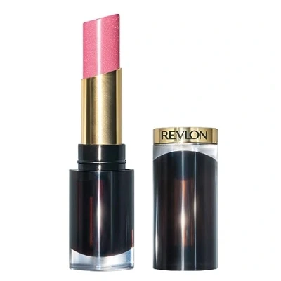 Imagen de Revlon Super Lustrous Glass Shine Barra de Labios, Aporta Brillo y color, con Ácido Hialurónico, Aloe Cuarzo Rosa, Hidrata, Calma Suaviza, Textura Cremosa Tono 021 So Sleek Pink