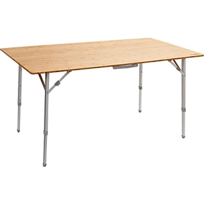 Imagen de BRUNNER Camperking Mesa Plegable, Metal Bambú, Medium
