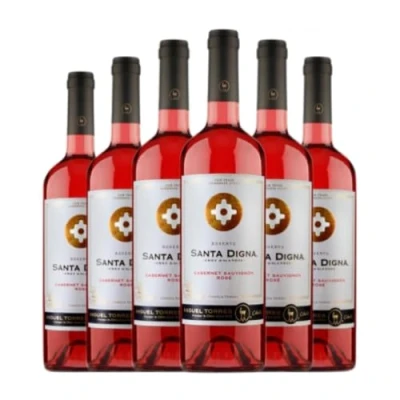 Imagen de Miguel Torres Santa Digna Cabernet Sauvignon Valle Central Joven 75 cl Vino rosado (Caja de 6 Botellas cl)