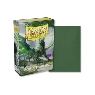 Imagen de ARCANETI 93398 Mangas: Dragon Shield Matte Japanese: Forest Green (60) Cardgame