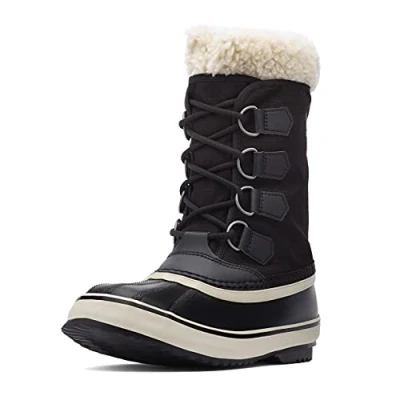Imagen de Sorel Carnival Botas para la nieve, Mujer, Talla: 39, Black/stone Zapatos