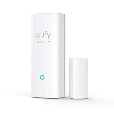 Imagen de eufy Security by Anker, Sensor de Puerta, Detecta Apertura/Cierre Puertas y Ventanas, Envía Alarma, Dispara 2 años batería, Requiere HomeBase/HomeBase E