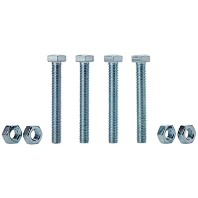 Imagen de Merriway BH02769 Grado 4,6 Perno De Cabeza Hexagonal Sólo M10 X 75 Mm, Galvanizado Brillante (Paquete 4)