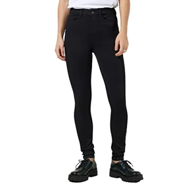 Imagen de Noisy may Nmcallie HW Powr Shpe Vi308bl Noos Vaqueros Pantalones, Negro, 29W x 32L para Mujer