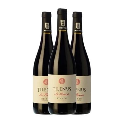 Imagen de Estefanía Tilenus Mencía Bierzo Crianza 75 cl Vino tinto (Caja de 3 Botellas cl)