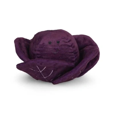 Imagen de Petface Foodie Faces Ruby Red Cabbage Juguete de Peluche para Perro con chirriador Integrado