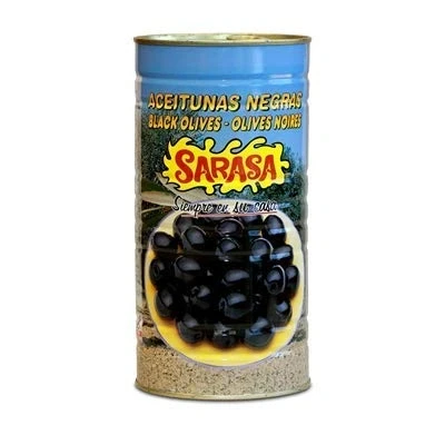 Imagen de Sarasa Aceituna Negra con Hueso Ideal para Tapeos 750 gramos