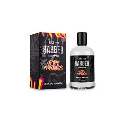 Imagen de BARBER MARMARA OFF THE RECORD Eau de Parfm Natural Spray Men 100 ml Agua Perfume para hombres intenso larga duración hombre Aromático picante