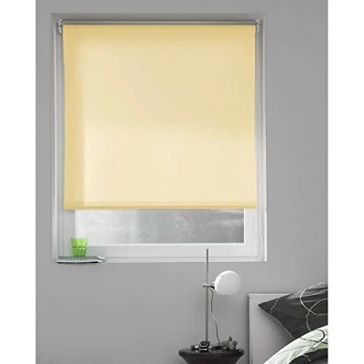 Imagen de MADECOSTORE Estor Enrollable, Poliéster, Albaricoque, L64 x H190cm (Tissu L60cm)