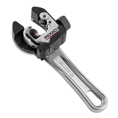 Imagen de RIDGID 32573 Modelo 118 2 en 1 con empuñadura de trinquete Cortador AUTOFEED para espacios estrechos, tuberías 6 mm a 29