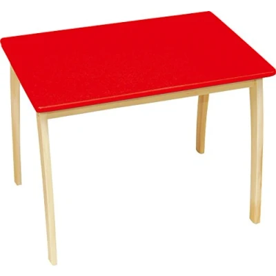 Imagen de roba Mesa, en madera maciza y DM lacado con pinturas no toxicas. Adecuada para combinar el banco (ref. 50768) la silla 50778) baúl ( ref. 50708). AxAxP: 56x76x52cm de kids.