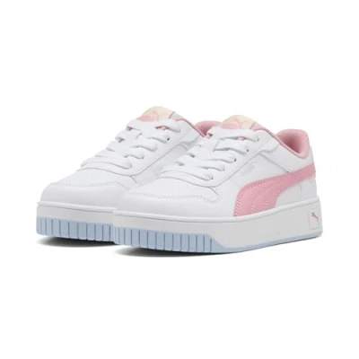 Imagen de PUMA Carina Street PS, Sneaker, White PINKSCAPE Exotic Red, 21 EU