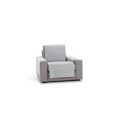 Imagen de Eysa Levante Funda de sofá, Algodón, Gris, 1 Plaza