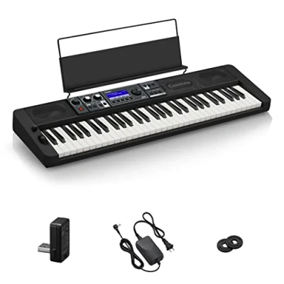Imagen de Casio CT S500 Touch Response keyboard with Multi track Recording negro