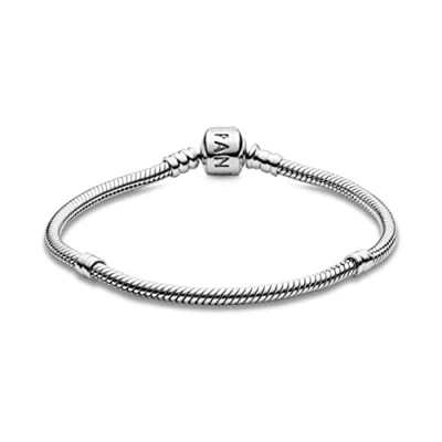 Imagen de PANDORA Pulsera 590702HV 19 Mujer Plata Inscripción