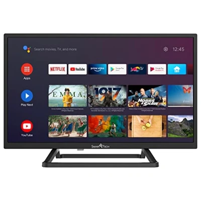 Imagen de Smart Tech Android TV, 24HA10T3 HD LED 24 Pulgadas (60 cm), Google Assistant, Netflix, Youtube, Amazon Video
