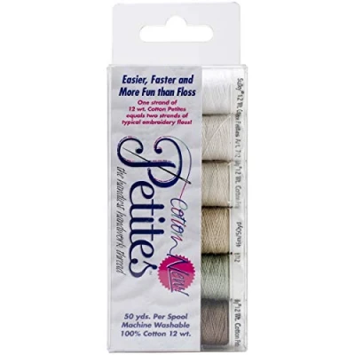 Imagen de Sulky Hilo de algodón Sampler 12 WT Petites Neutrals Surtido