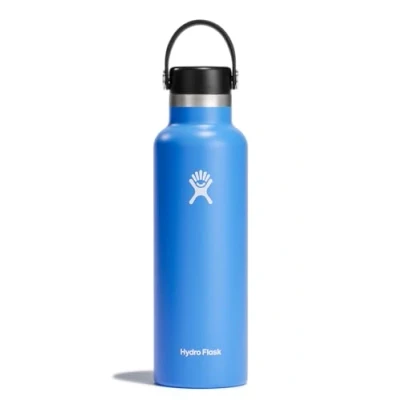 Imagen de Hydro Flask Standard Mouth Botella de Agua 621 ml (21 oz) Acero Inoxidable con Aislamiento al Vacío y Tapa a Prueba Fugas Revestimiento en Polvo Cascade