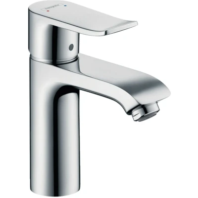 Imagen de hansgrohe Metris Grifo Monomando de Lavabo 110 con Vaciador Automático, Cromo, 31080000