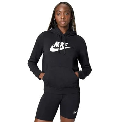 Imagen de Nike Sportswear W NSW CLUB FLC GX PO HDY STD Jersey con capucha, Mujer, Talla: XS, Black