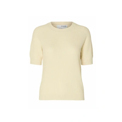 Imagen de Selected Femme Slfelinna Camiseta básica, Mujer, Talla: 40, Birch