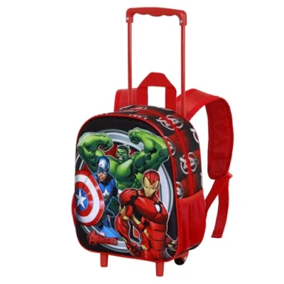 Imagen de Karactermania Marvel The avengers Almighty Small WITH Wheels Trolley para niños, Talla: One Size, red