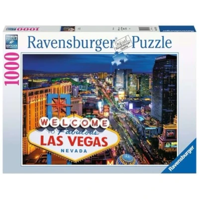Imagen de Ravensburger Puzzle, Puzzle 1000 Piezas, Las Vegas, Adultos, Rompecabezas de Calidad, Puzzles Paisajes Adultos