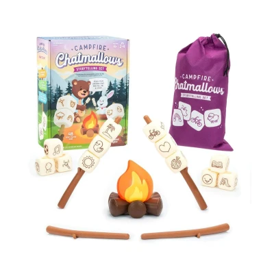 Imagen de Learning Resources 1450 Campfire Chatmallows, Juego de Historias con Hoguera LED, A Partir 4 Años, Role Play, Creatividad y Vocabulario, Ref.1450, Multicolor (1450)