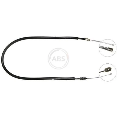 Imagen de A.B.S. K11116 Cable de Freno Mano 1430 Tambor para dirección izquierda/derecha RENAULT: CLIO 1, 1 Kasten