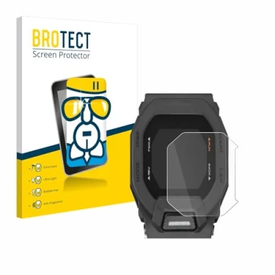 Imagen de BROTECT Protector Pantalla Cristal para Casio G Shock GBD 200 Vidrio [Dureza 9H, Anti Arañazos]