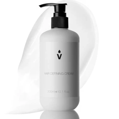 Imagen de vinsk® Crema para Definir el Cabello con Aceite de Argán Peinar los Cabellos un Control y Cuidado Máximo Refuerzo Natural Pelo Gel