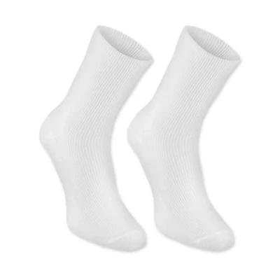 Imagen de Rainbow Socks Hombre Mujer Calcetines Diabéticos Sin Elasticos 1 Par Blanco Talla 36 38