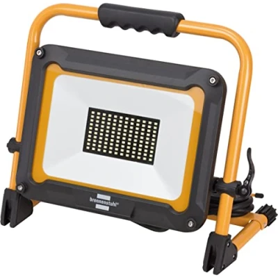 Imagen de Brennenstuhl foco LED portátil JARO 7050 M/Luz de trabajo 80W para uso exterior (potente obra 8000lm, luz regulable, con cable 5m, IP65)