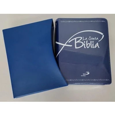 Imagen de La Santa Biblia (Tamaño Bolsillo, con uñeros, escolar): tapa plástico + funda