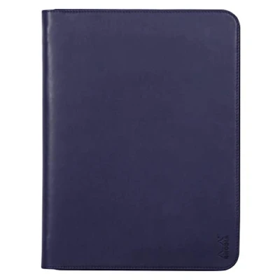 Imagen de Clairefontaine ES RHODIA 168120C Carpeta portadocumentos rodiarama azul noche para bloc de notas y cuadernos A4 o A4+ Tamaño cerrado 25,5 x 34 cm Funda tablet piel sintética