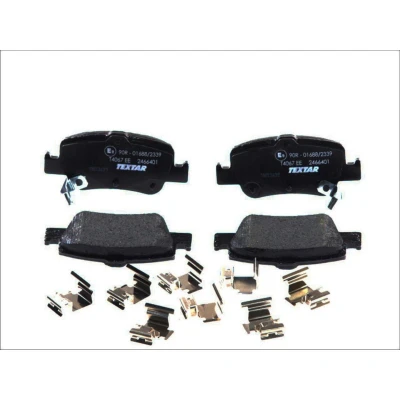 Imagen de TEXTAR 2466401 Juego de pastillas freno con avisador acústico desgaste accesorios TOYOTA: Auris Hatchback, Familiar, Corolla X Berlina