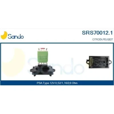Imagen de CASCO CRS70012GS Resitencia, ventilador habitáculo CITROËN: C3 I Hatchback, II, C2 Hatchback