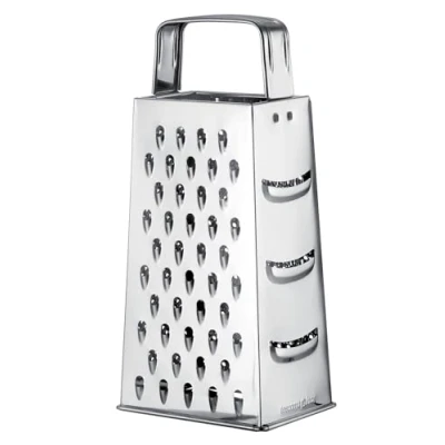 Imagen de Tescoma Rallador de Acero Inoxidable, 4 Caras, tamaño Grande, Variado, Youth Large / 11 13