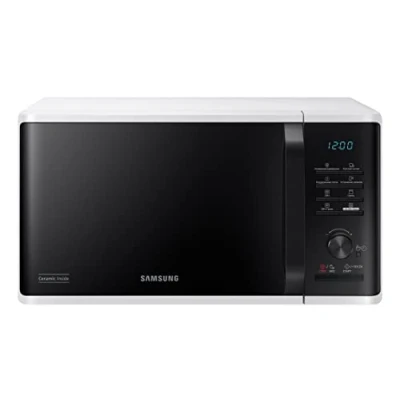 Imagen de Samsung microondas Grill Advanced, MG2AK3515AW/ET, cocción crujiente, + parrilla 800 W 1100 W, 23 L, 49 x 27,5 39 cm, blanco