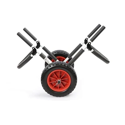 Imagen de Toboli Carro de Transporte Plegable para 1 Sup Tablas Surf Paddle hasta 45 kg con Ruedas PU