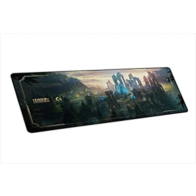 Imagen de Logitech G840 XL Alfombrilla de Tela para Gaming Grosor 3 mm, Base Estable Goma, Superficie optimizada el Rendimiento, Edición Oficial League of Legends