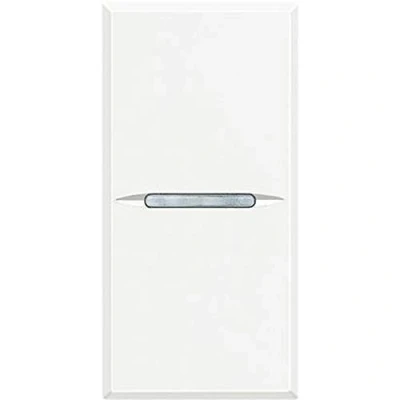Imagen de Bticino shd4005 F axolute pulsador 1P No, 10 A, Blanco